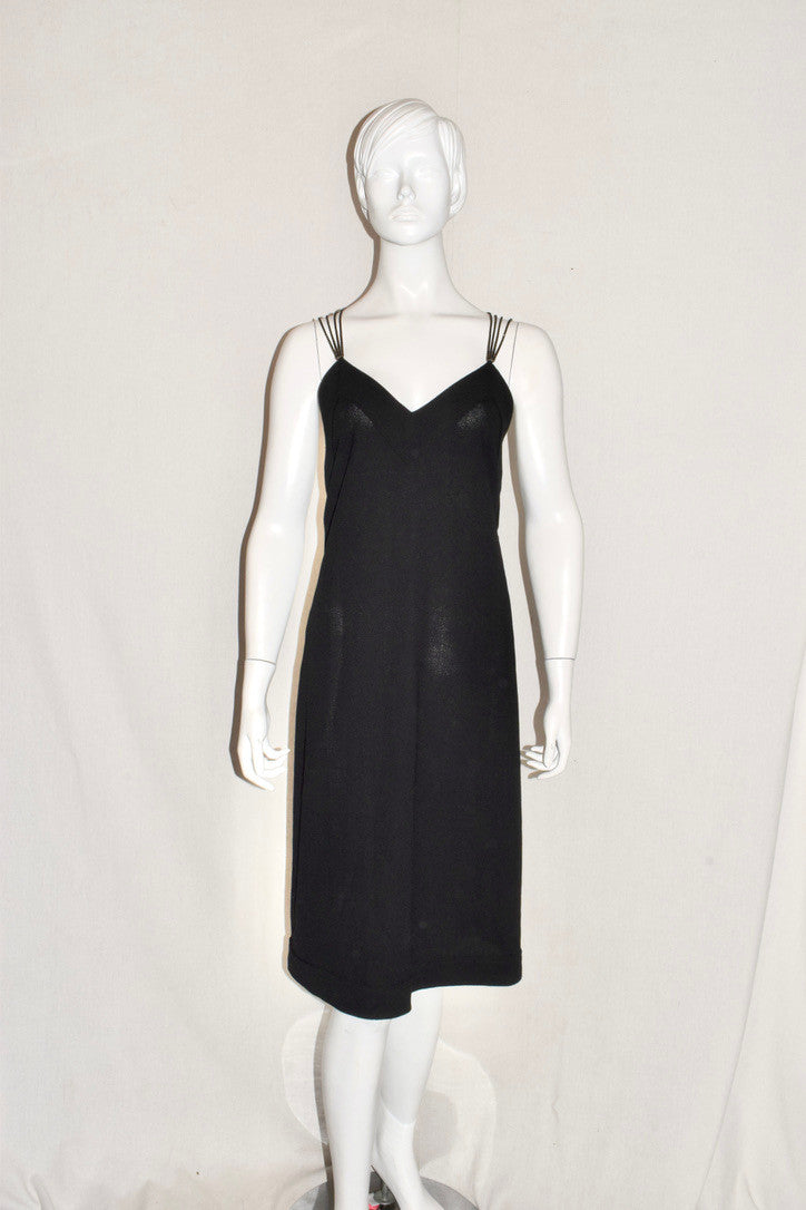 Veronique Branquinho dress with sequin chain back