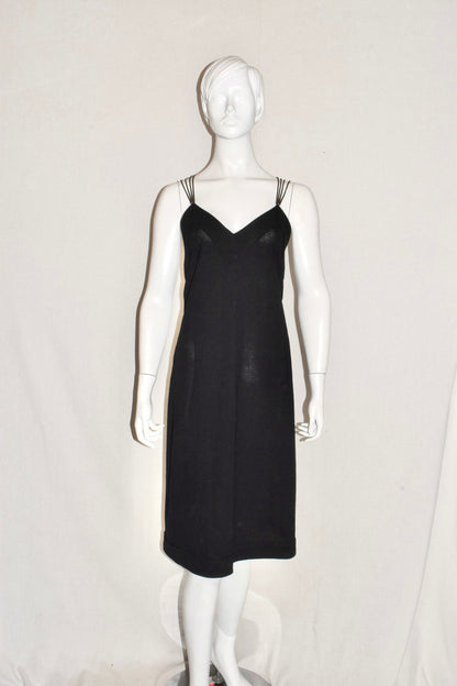 Veronique Branquinho dress with sequin chain back