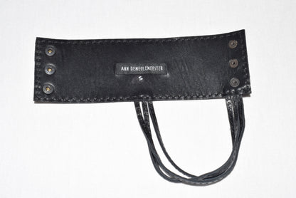 Ann Demeulemeester leather handcuffs