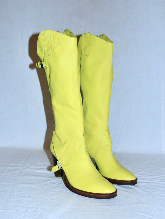 A.F Vandevorst chapped boots