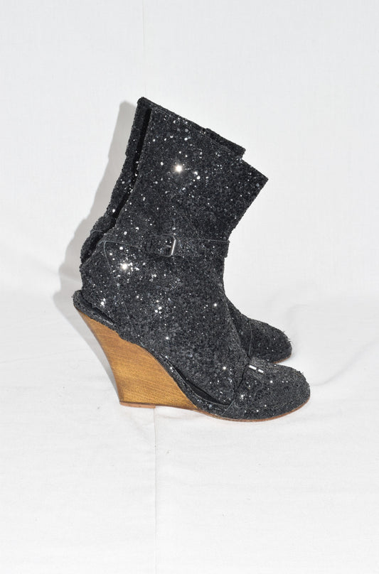 A.F. Vandevorst sock sandal heels SS05