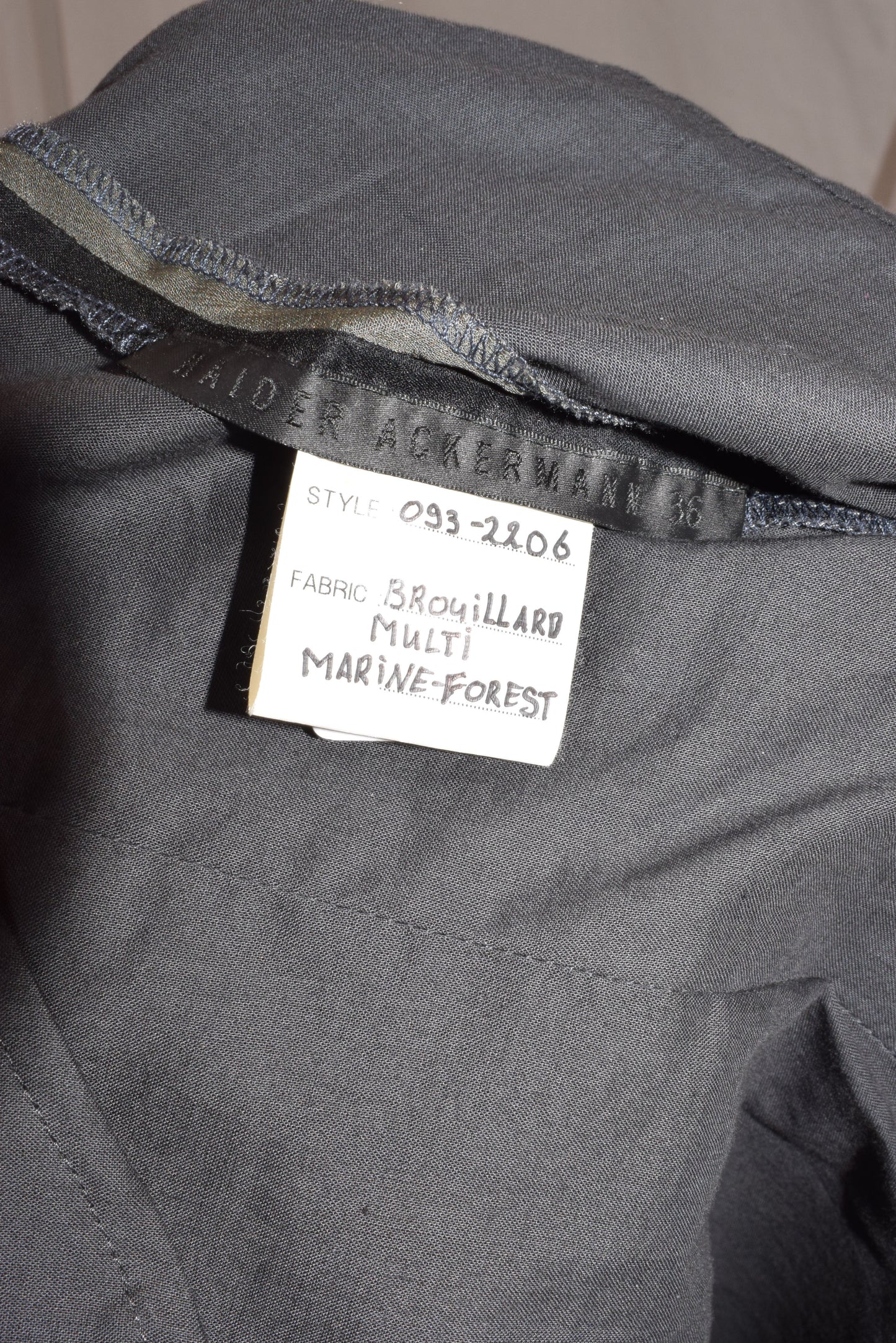 Haider Ackermann asymmetrical skirt