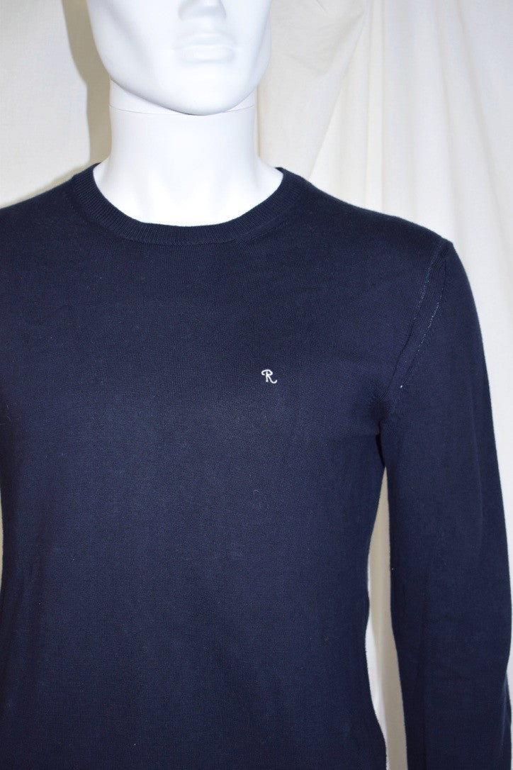 Raf Simons navy jumper SS07
