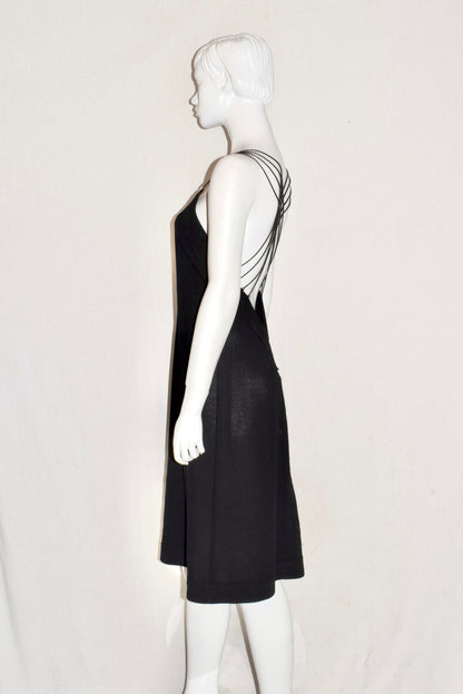 Veronique Branquinho dress with sequin chain back