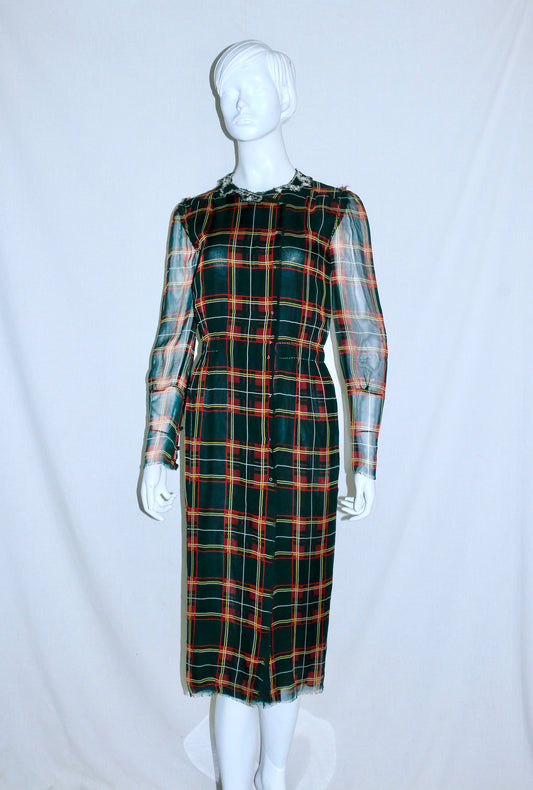 Jurgi Persoons tartan dress
