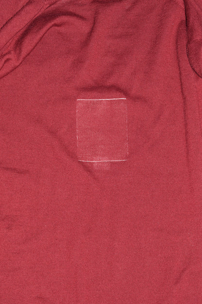 Maison Martin Margiela burgundy sweater sack bag SS95