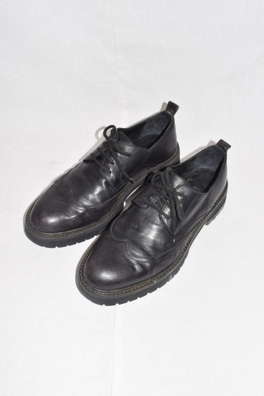 Ann Demeulemeester leather derby shoes
