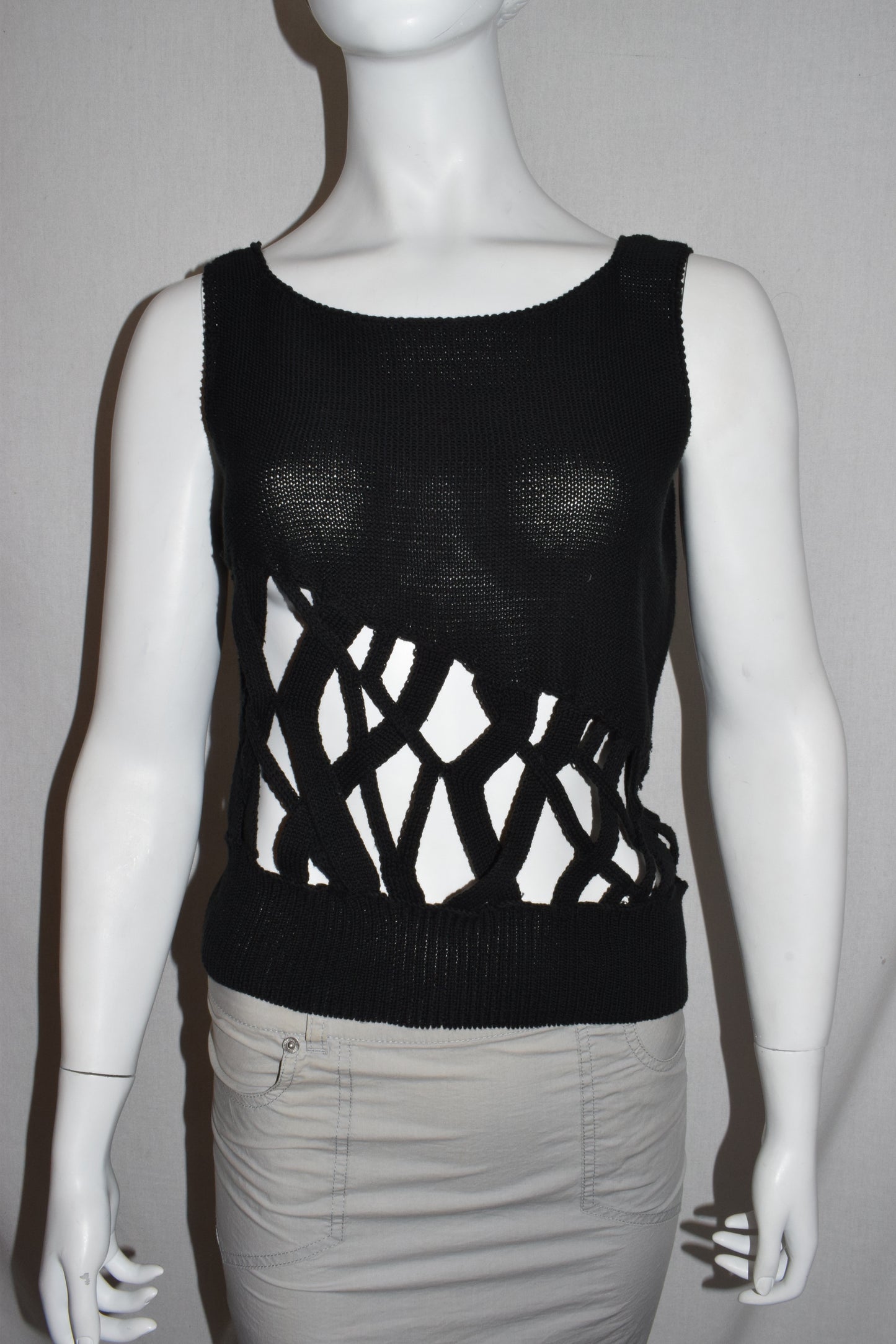 Veronique Branquinho knitted top SS02