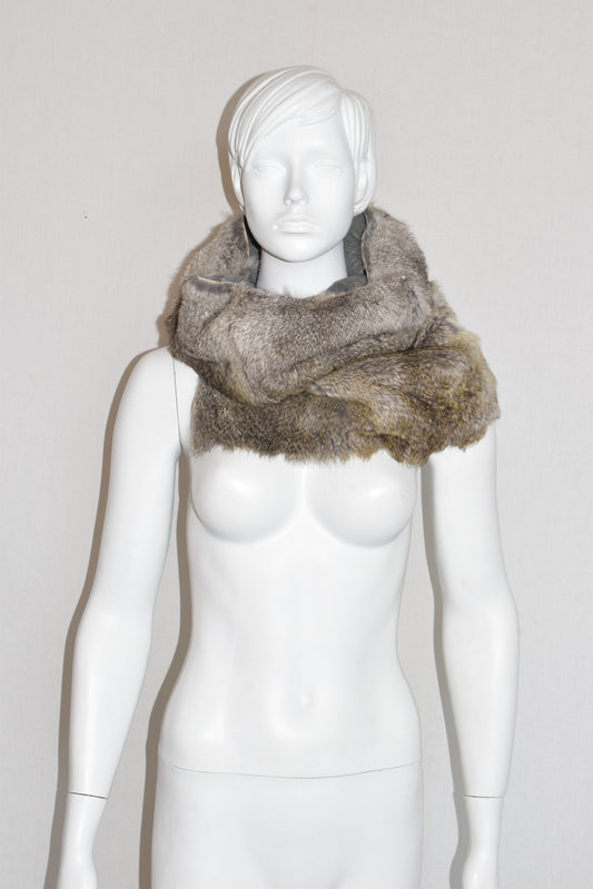 A.F. Vandevorst fur cocoon scarf AW12