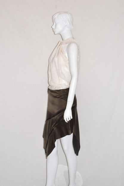 Haider Ackermann asymmetrical skirt
