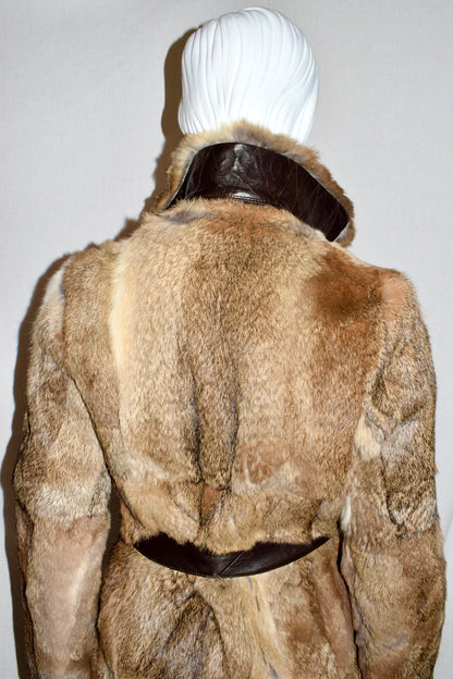 Veronique Branquinho fur coat AW01