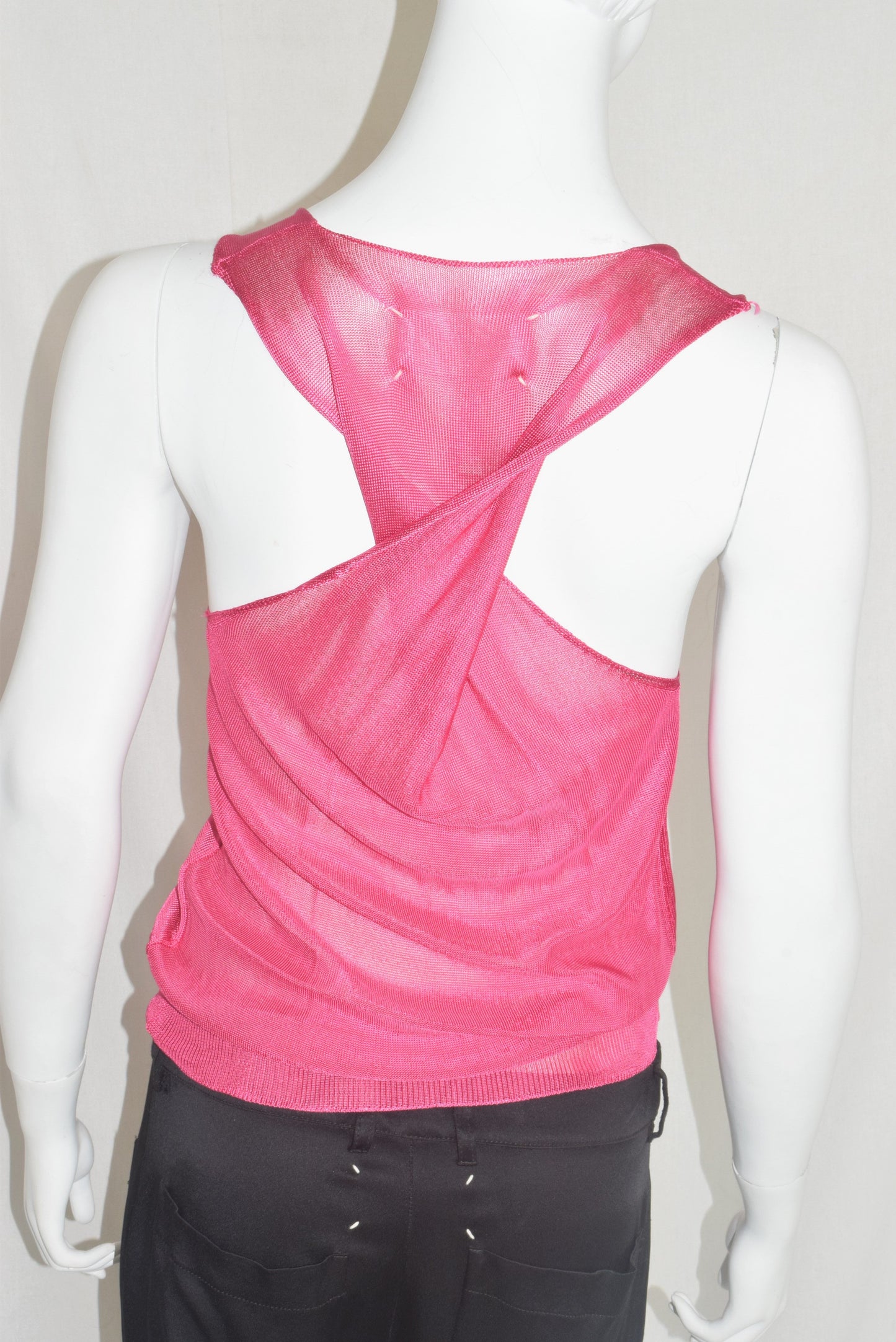 Maison Martin Margiela twisted back top