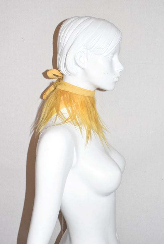 Ann Demeulemeester fur wrap accessory