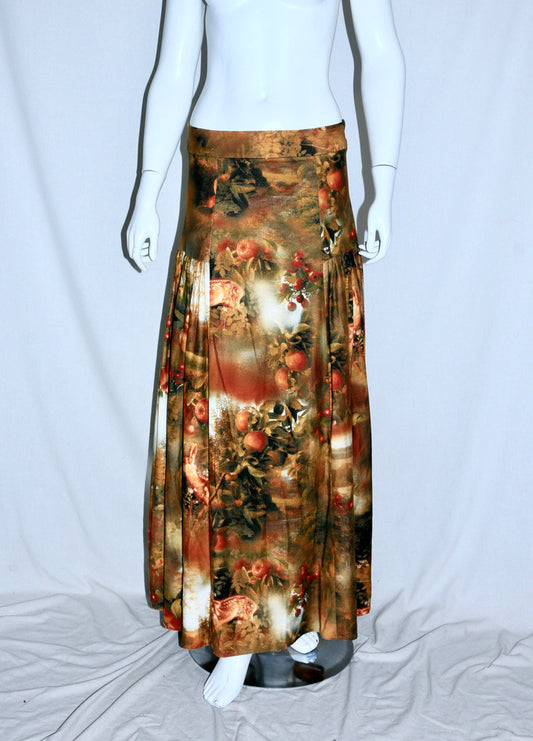 Frieda De Geyter maxi printed skirt