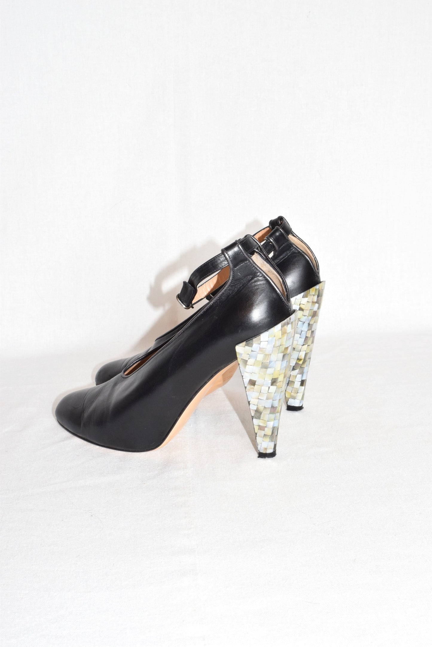 Veronique Branquinho shell heel pumps AW09